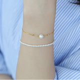 Akoya Pearl Bracelet 5015AW10