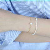 Akoya Pearl Bracelet 5015AW8