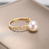 Akoya Pearl Ring 4505AW6