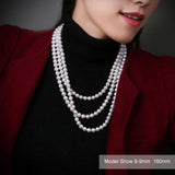 Long Freshwater Pearl Necklace 1005FW5