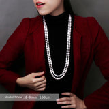 Long Freshwater Pearl Necklace 1005FW3