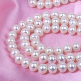 Triple Strand 7.5-8mm  Freshwater Pearl Necklace in AAA Quality YongStrio 1008FW