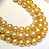 Golden South Sea Pearl Necklace 1016SG2