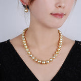 Golden South Sea Pearl Necklace 1016SG6