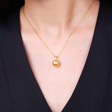 Golden South Sea Pearl Pendant 2516SG-4