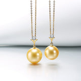 Golden South Sea Pearl Pendant 2527SG2