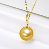 Golden South Sea Pearl Pendant Y2008SG2