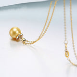 Golden South Sea Pearl Pendant Y2015SG5