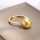 Golden South Sea Pearl Ring 4510SG4