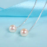 18K Gold 6-6.5mm Japanese Akoya Pearl Earrings in AAA Quality YongStrio 3502AW