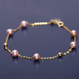 Purple Freshwater Pearl Baracelet 5014FY3