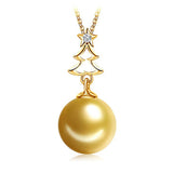 Golden South Sea Pearl Pendant Y2002SG-K