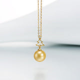 Golden South Sea Pearl Pendant Y2002SG3