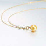 Golden South Sea Pearl Pendant Y2002SG4