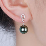 Tahiti Black Pearl Earring 3530TB4