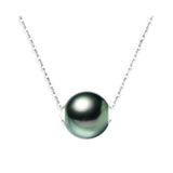 Tahiti Black Pearl Necklace Pendant 1023TT3