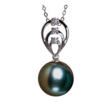 Tahiti Black Pearl  Pendant 2019TB-k