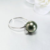 Tahiti Black Pearl Ring 4508TB4