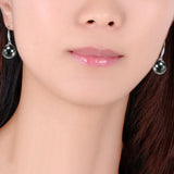 Tahiti Black Pearl Earrings Y3034TB6