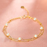 Freshwater Pearl Bracelet 5013AW2