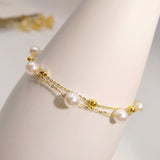 Freshwater Pearl Bracelet 5013AW4