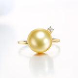 Golden South Sea Pearl Ring 4003SG4