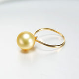 Golden South Sea Pearl Ring 4003SG5