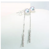 akoya pearl earrings Y3014aw5