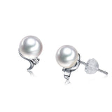 Genuine 7.5-8mm Akoya Pearl Earrings in AAAA Quality YongStrio 3515AW