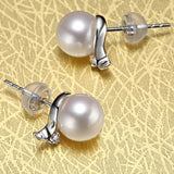 akoya pearl earrings Y3015AW2