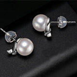 akoya pearl earrings Y3015AW4