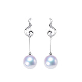 pearl earrings Y3003FW