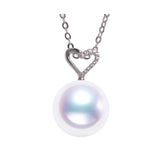 Genuine 9-11mm Freshwater Pearl Pendant Necklace in AAAA Quality YongStrio 2015FW